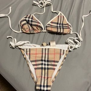 Burberry bathing suit (authentic) size medium